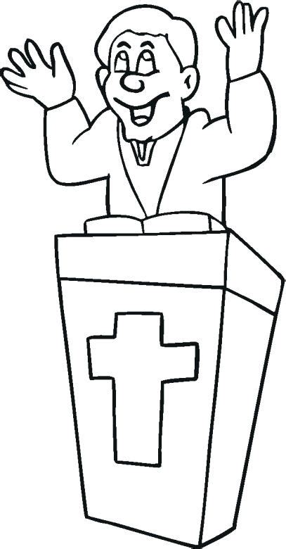 Pastor Appreciation Coloring Pages Printable Coloring Pages