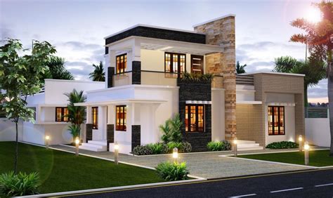 Modern And Stylish Luxury Villa Designs India Design Plan Affordable Home