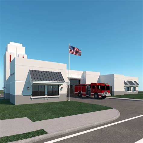 Fire Station 3d Models Download Free3d