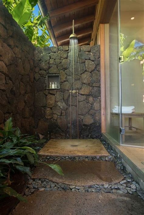 43 Indooroutdoor Showers That Will You To Small Paradise Outdoor