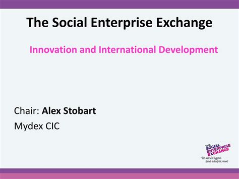 Ppt The Social Enterprise Exchange Powerpoint Presentation Free