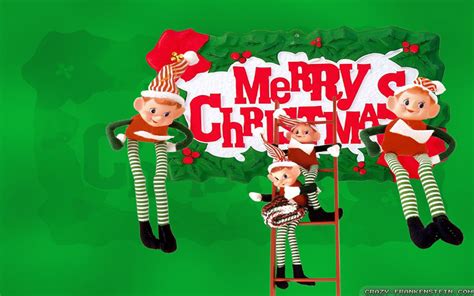 42 Christmas Elves Wallpaper Wallpapersafari