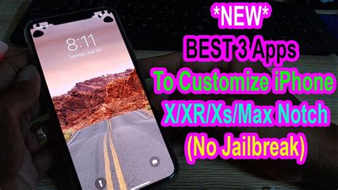 Best 3 Apps To Customize Iphone Xxrxsmax Notch No Jailbreak 2019