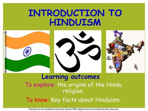 Ppt Introduction To Hinduism Powerpoint Presentation Free Download