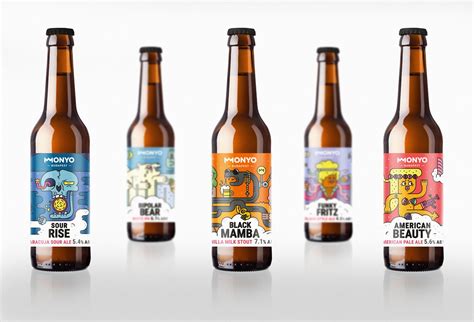 Monyo Brewing Craft Beer Packaging Of The World Craft Beer Packaging