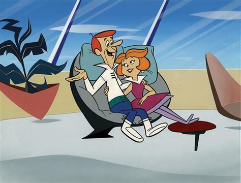 Sold Price George Jetson And Jane Jetson Production Cel On A