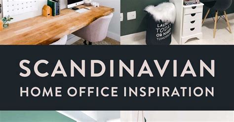 Scandinavian Workspace Inspiration 6 Modern Home Office Ideas