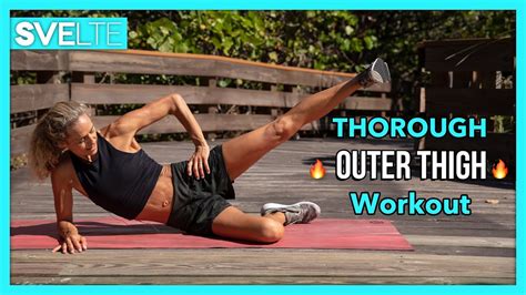 outer thigh workout youtube
