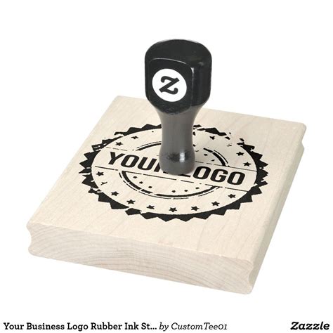 Your Business Logo Rubber Ink Stamp Custom Rubber Stamps Business