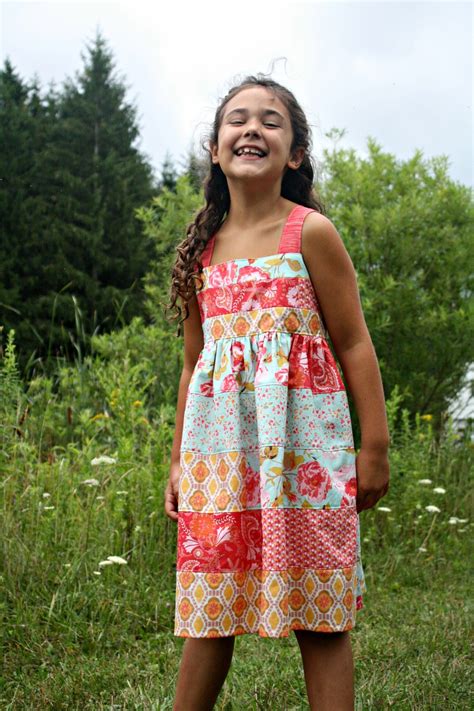 Lilous Tiered Dress Sizes 2t To 14 Kids Pdf Pattern
