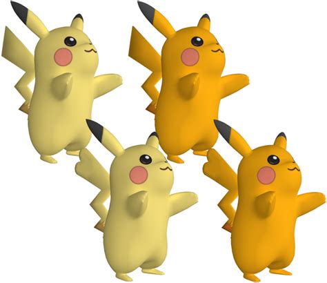 3ds pokémon x y 025 pikachu the models resource