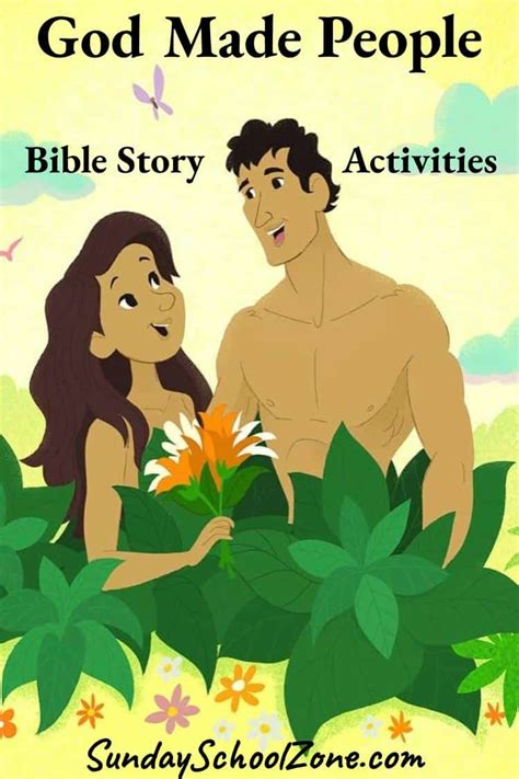 Free Printable God Made People Bible Activities On Sunday School Zone