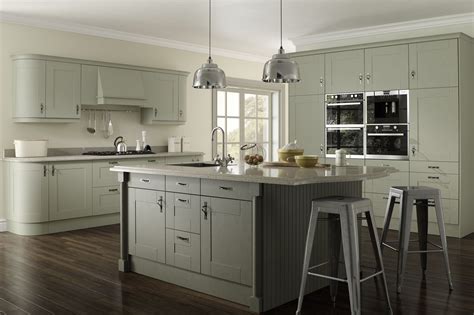 January moodboard sage green green kitchen cabinets home. Malham Painted Sage and Olive (With images) | Green ...