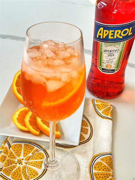 How To Make A Classic Aperol Spritz Aperitif Cocktail A Feast For The