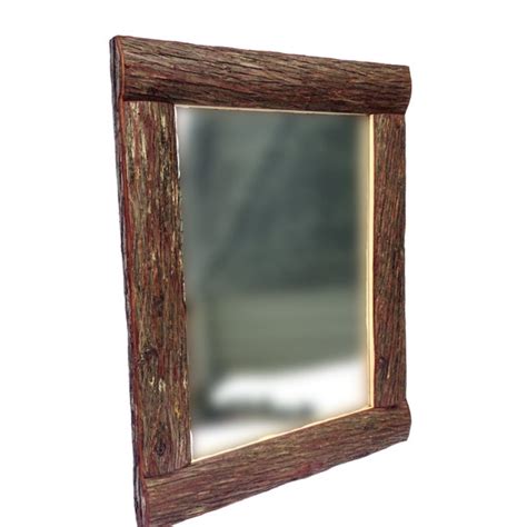 Rustic Cabin Bathroom Mirrors Everything Bathroom