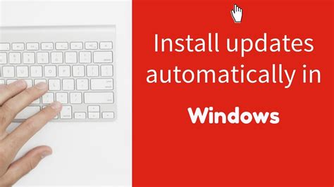 Setting Windows To Install Updates Automatically Youtube