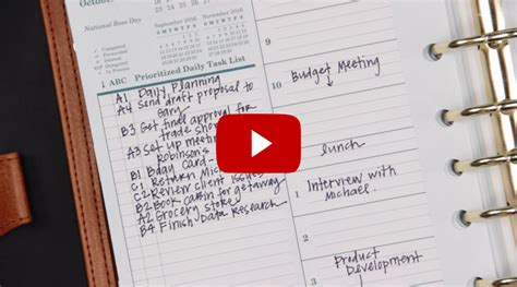 How To Use Your Planner To Prioritize Franklinplanner Talk