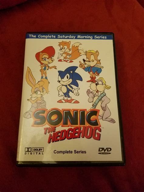 The Complete Saturday Morning Series Sonic The Hedgehog 2 Discs Dvd