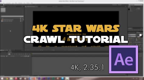 How To Create The Star Wars Opening Crawl In After Effects Youtube