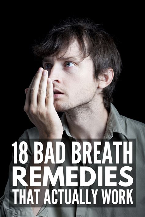 how to get rid of bad breath 25 causes and remedies