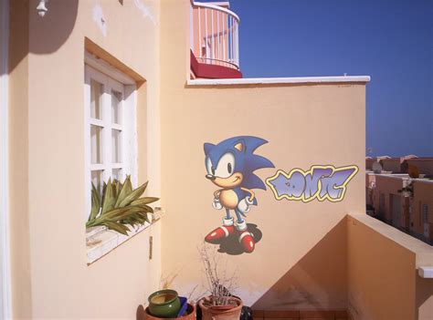 Sonic Graffiti By Sonictf On Deviantart