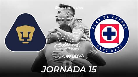 Resumen Y Goles Pumas Vs Cruz Azul Liga BBVA MX Apertura 2022