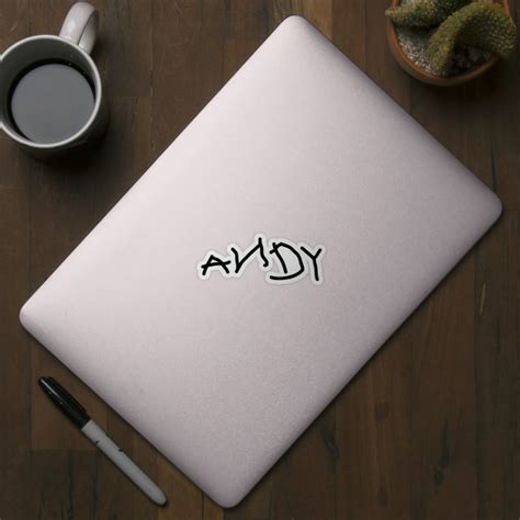 Andy Toy Story Boot Signature Andy Sticker Teepublic