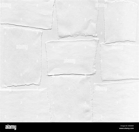 Torn Pieces Of Paper Stock Photo Alamy