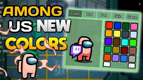 Here Is The New Colors In Among Us New Update Youtube