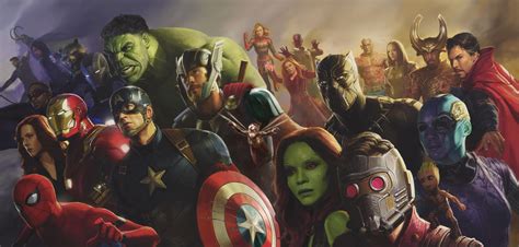 Avengers Concept Art Wallpaper