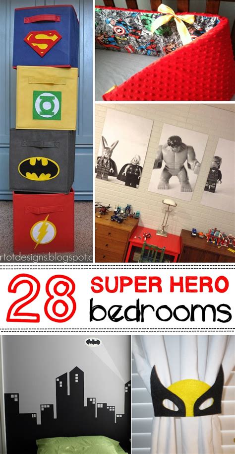 Super hero bedroom ideas is particular design you plan on creating in a bedroom. Awesome Superhero Ideas for Kids' Bedrooms