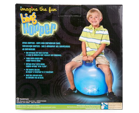 Bing Light Up Hopper Ball Blue Au
