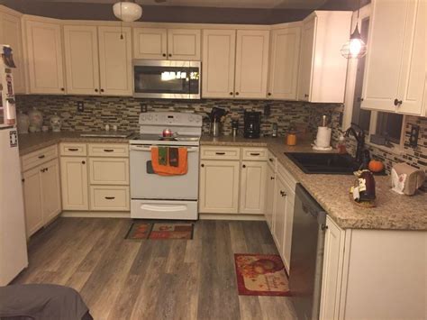 Get free shipping on qualified clearance kitchen cabinets or buy online pick up in store today in the kitchen department. Lowes Caspian Off white cabinets | Kitchen cabinets for ...
