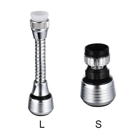 2 Modes 360 Rotatable Bubbler Water Saving High Pressure Nozzle Filter