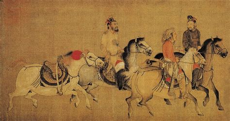 Mongols China And The Silk Road A Court On Horses Khitan Painting