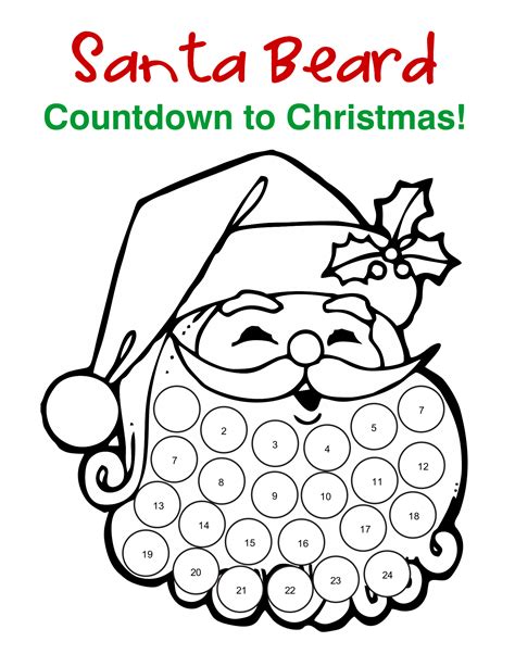 10 Best Santa Claus Template Printable Craft For Free At