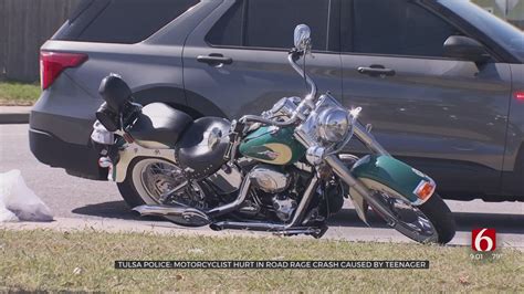 Motorcyclist Hospitalized After Road Rage Incident Caused By Teen Police Say