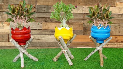 Amazing Ideas Diy Beautiful Flower Pots From Recycled Old Plastic