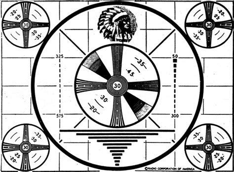 The Television Test Pattern January 1949 Radio