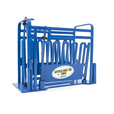 Priefert Cattle Squeeze Chute Blue Little Buster Toys