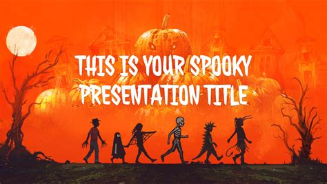 Halloween Candy Powerpoint Template