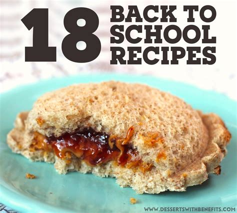 18 Healthy Back To School Recipes Sugar Free Gluten Free Vegan