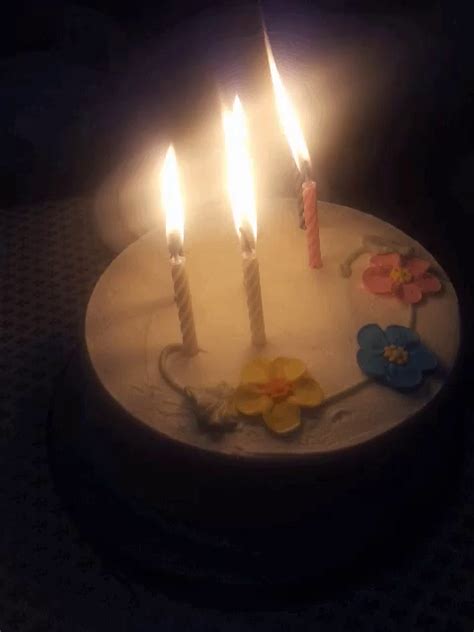 # cute # fun # birthday # happy birthday # cake. Birthday Cake Burning Candles Fire Gif - 204 Candle Gifs ...