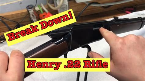 Breaking Down A Henry 22 Lever Rifle Youtube