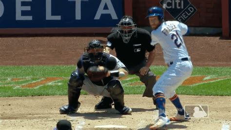 Home Run Baseball  By New York Mets Find And Share On Giphy