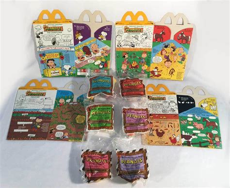 Fast Food Toys And Hobbies Loose Mcdonalds 1990 Peanuts Happy Meal