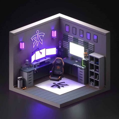 Pin By Hoang Tu On Phòng Làm Việc In 2020 Computer Gaming Room Game