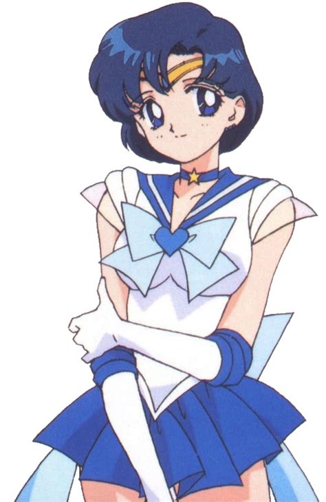 12 Female Characters With Short Hair Of Any Color Sailor Mercury