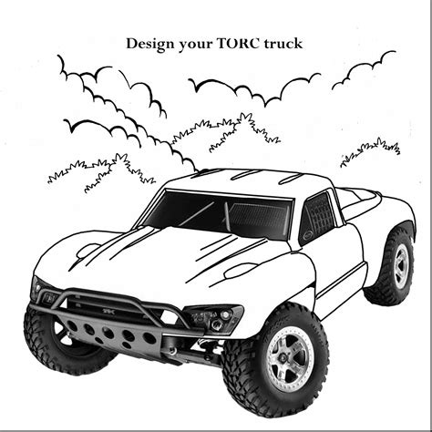 Free Printable Truck Colouring Pages Printable Templates