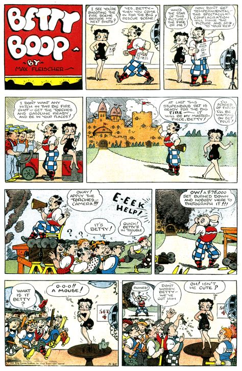 Ask The Archivist Betty Boop Strips Blog Comics Kingdom Betty